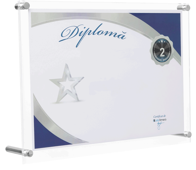 diploma locul 2 in top afaceri romania microintreprinderi, localitatea caransebes, domeniul 43: lucrari speciale de constructii