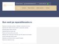 reparatiiferestre